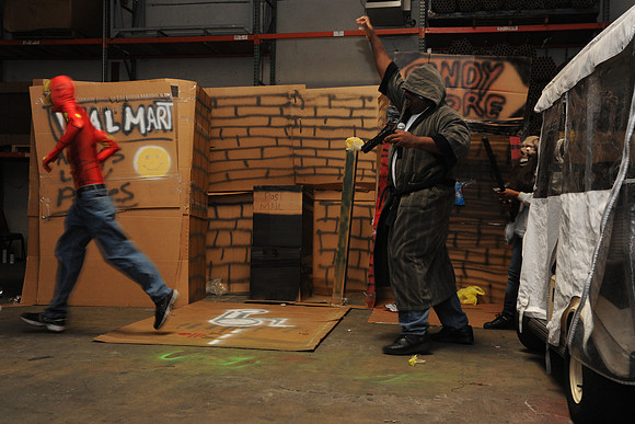 Department Skits-Warehouse 2nd Place-Fabric Heroes