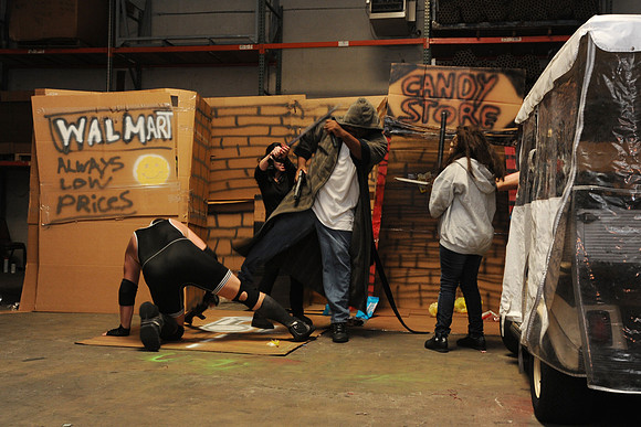 Department Skits-Warehouse 2nd Place-Fabric Heroes