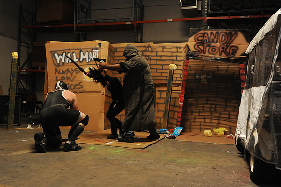 Department Skits-Warehouse 2nd Place-Fabric Heroes